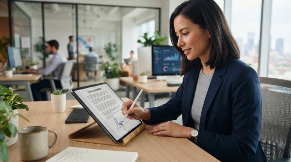 Révolutionnez vos transactions avec l'API de signature électronique